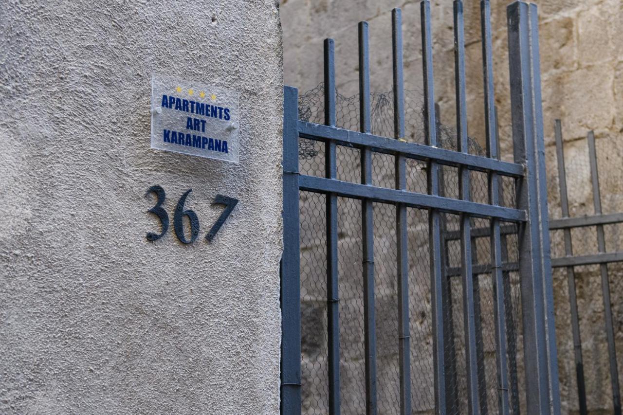 Apartmani Art Karampana Kotor Eksteriør bilde