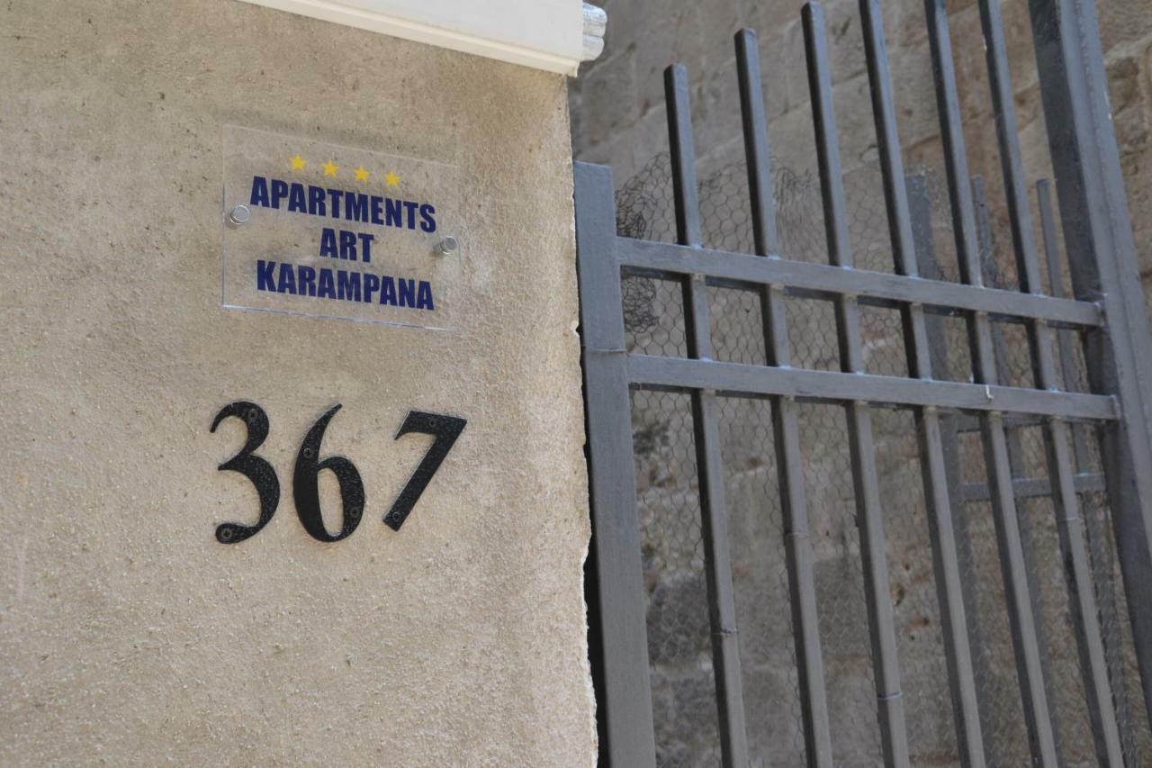 Apartmani Art Karampana Kotor Eksteriør bilde